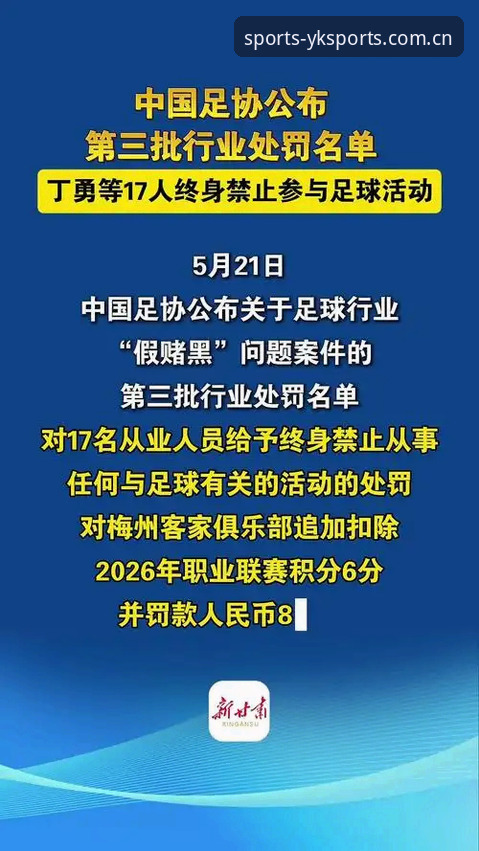 中国足协第三批禁足名单公布，哪些足球从业者被终身禁止参与足球活动？